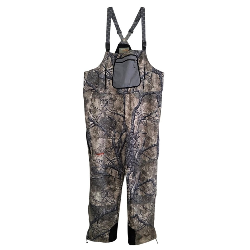 Sitka Mens 2XL Hunting Bibs Camo Mothwing Mountain Mimicry 2.0 Overalls